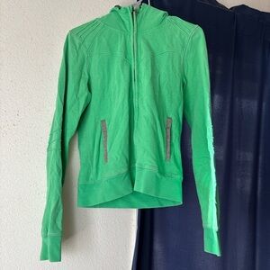 Lululemon Athletica Green Utility Jacket Sporty Casual